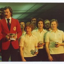 We came third! Rika, Paris 5s Tournament, 1975