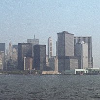 The Battery Sykline From Statten Island Ferry